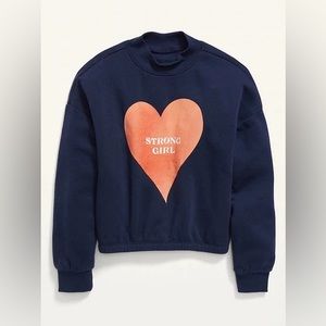 Old Navy Girl’s Valentine’s Sweatshirt
